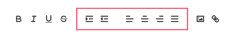 Aligner le texte dans Eventinfo.pro