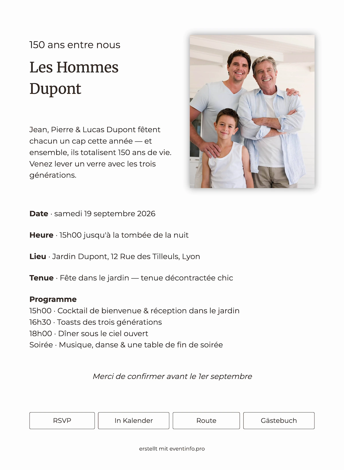 Cr&eacute;ez une invitation de f&ecirc;te noire &eacute;l&eacute;gante