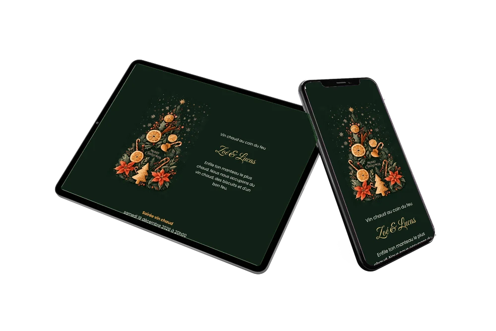 Envoyer une invitation de soirée au brasero &ndash; exemple 2