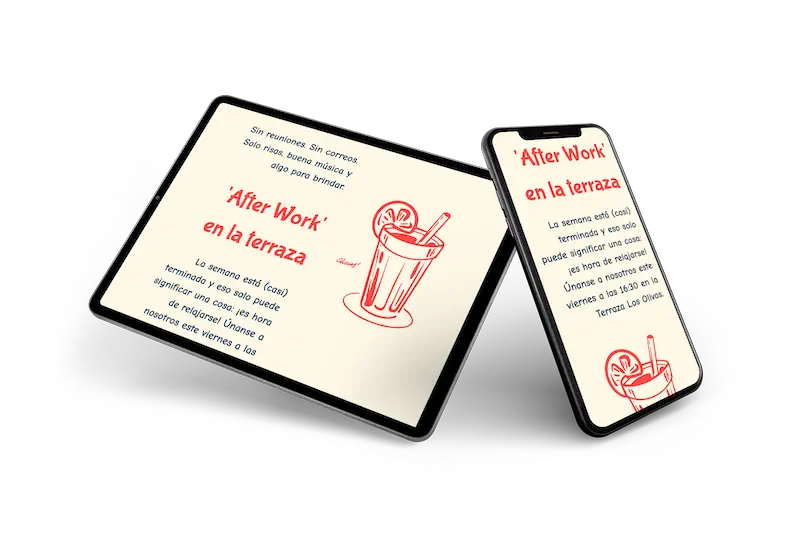 Invitación digital divertida - Visual 2